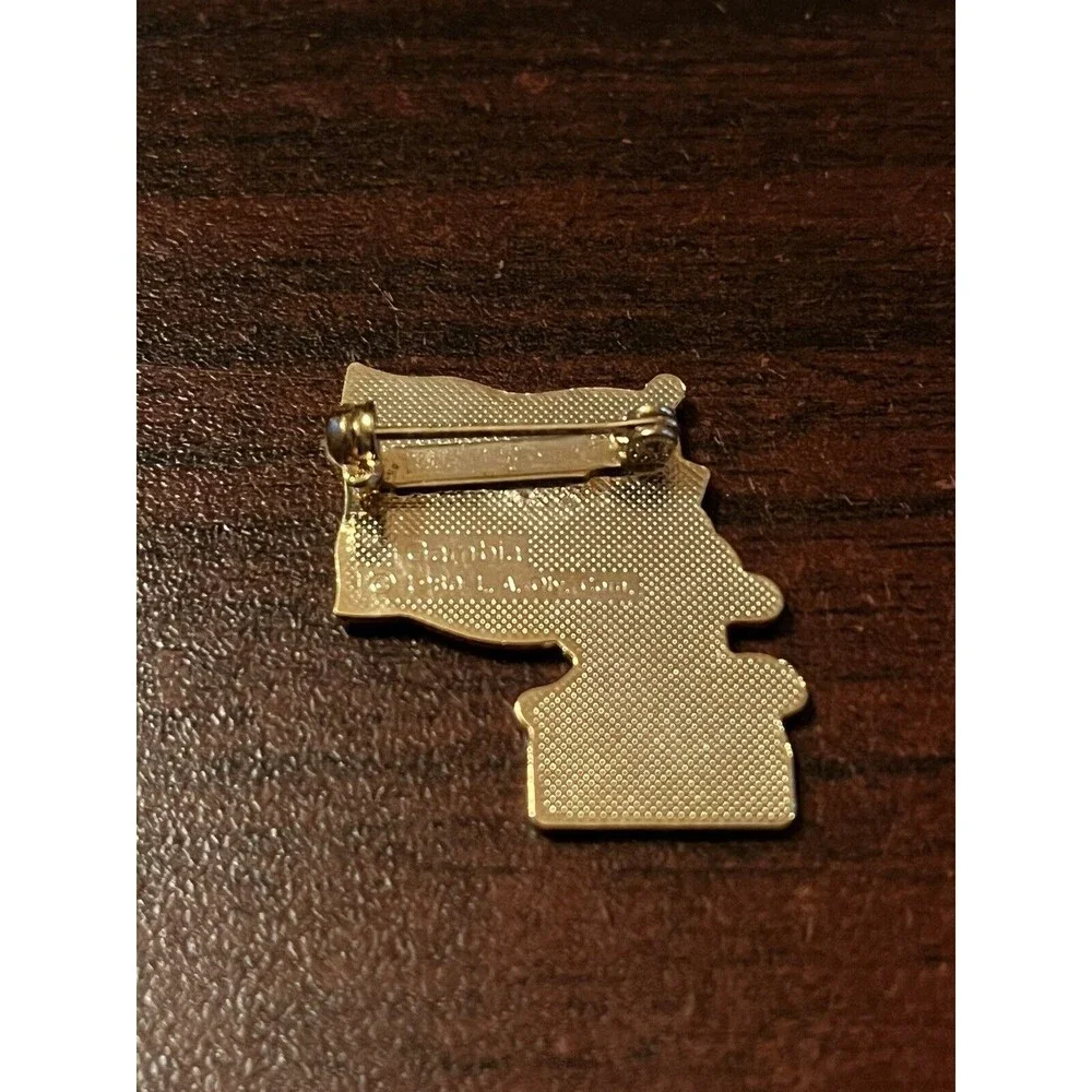 Vintage 1984 Los Angeles Olympics Coca Cola Sam Eagle‎ Gambia Flag Lapel Pin